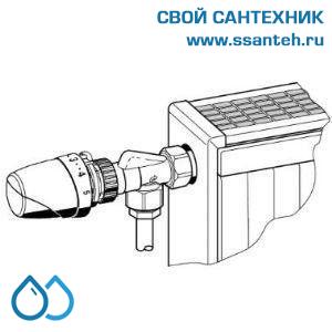 10444 Honeywell T2001W0 Thera-4 Design Термоголовка компактная для радиаторных клапанов, +6...+28°C, М30 x 1,5, с нулевой отметкой (0°C)