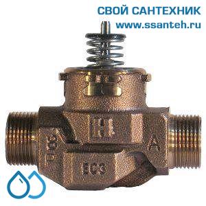 17932 Honeywell VCZAH1000/U Клапан двухходовой регулирующий зонный, 3/4" НР, Kvs 5,3, 96C, PN20