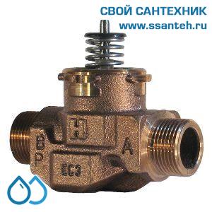17937 Honeywell VCZAF1000/U Клапан двухходовой регулирующий зонный, 1/2" НР, Kvs 3,0, 96C, PN20