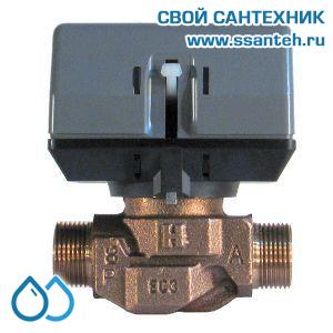 17937 Honeywell VCZAF1000/U Клапан двухходовой регулирующий зонный, 1/2" НР, Kvs 3,0, 96C, PN20